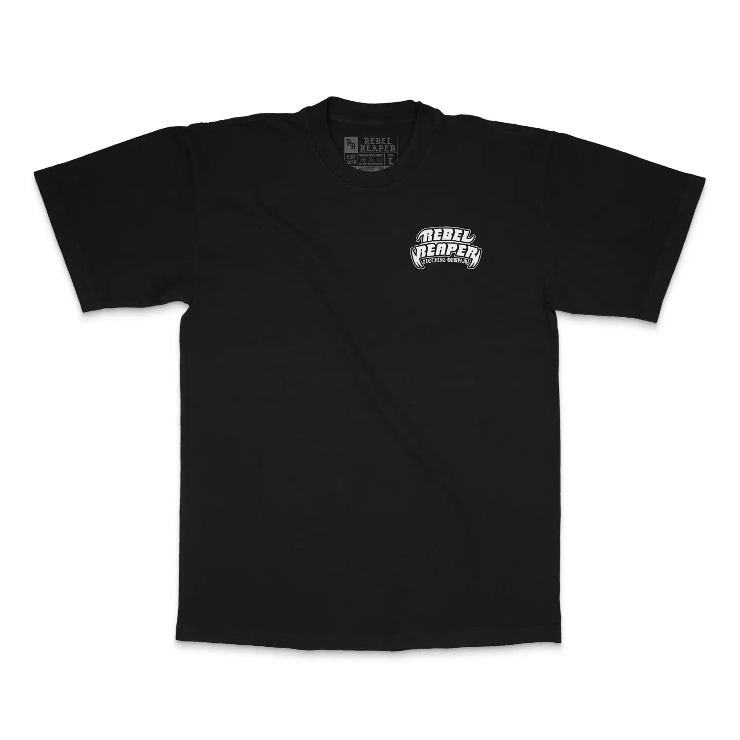 Snake Helmet Rider Black T-Shirt - Mens T-Shirt