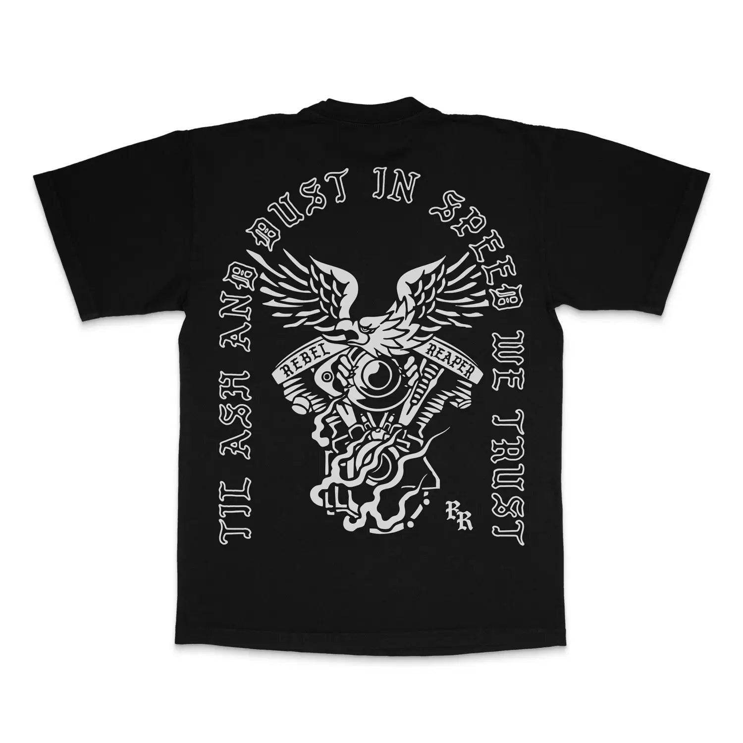 Speed Eagle T-Shirt - Black - Medium - Mens T-Shirt