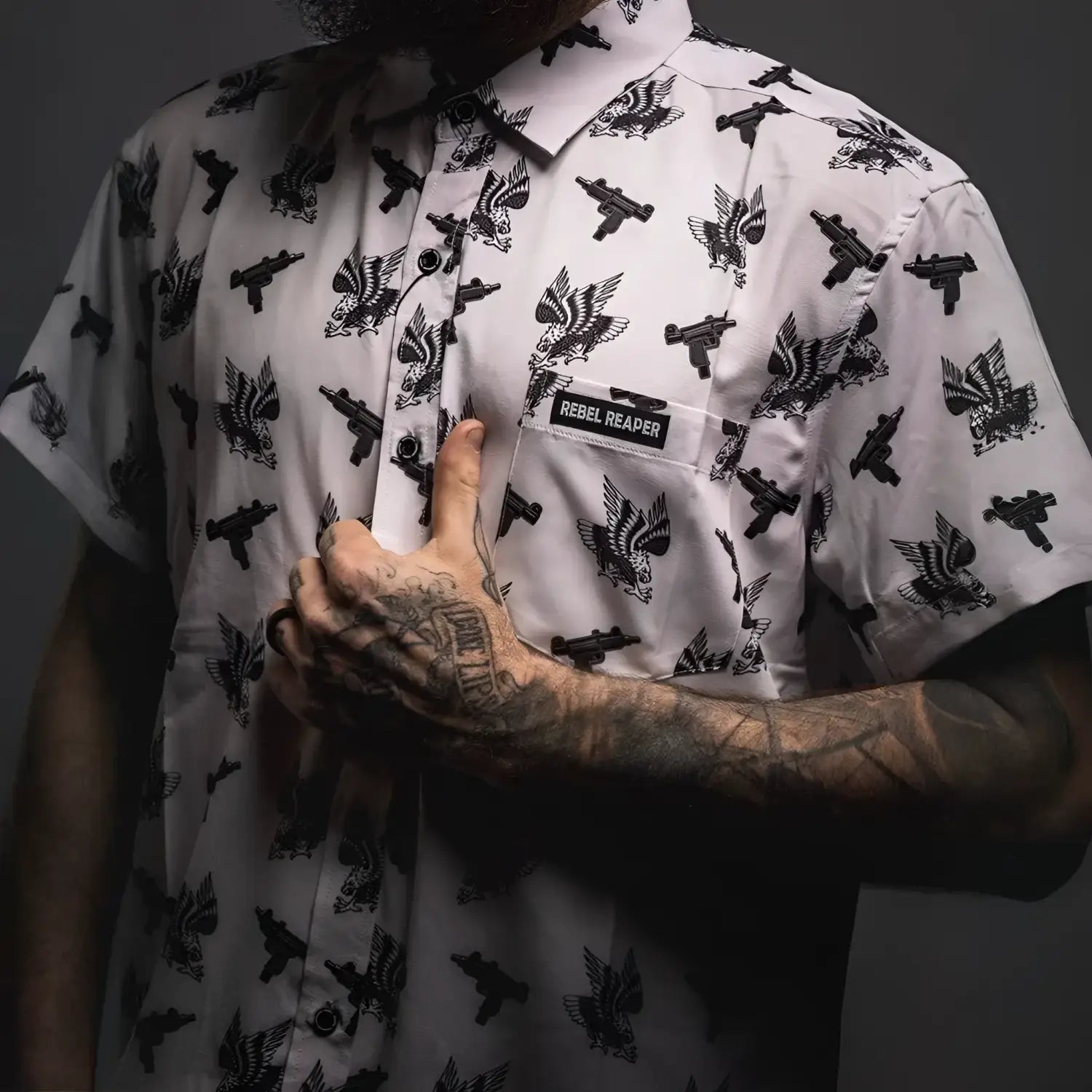 Uzi’s & Eagles | Button Up Shirt S/S - Button Up Shirt