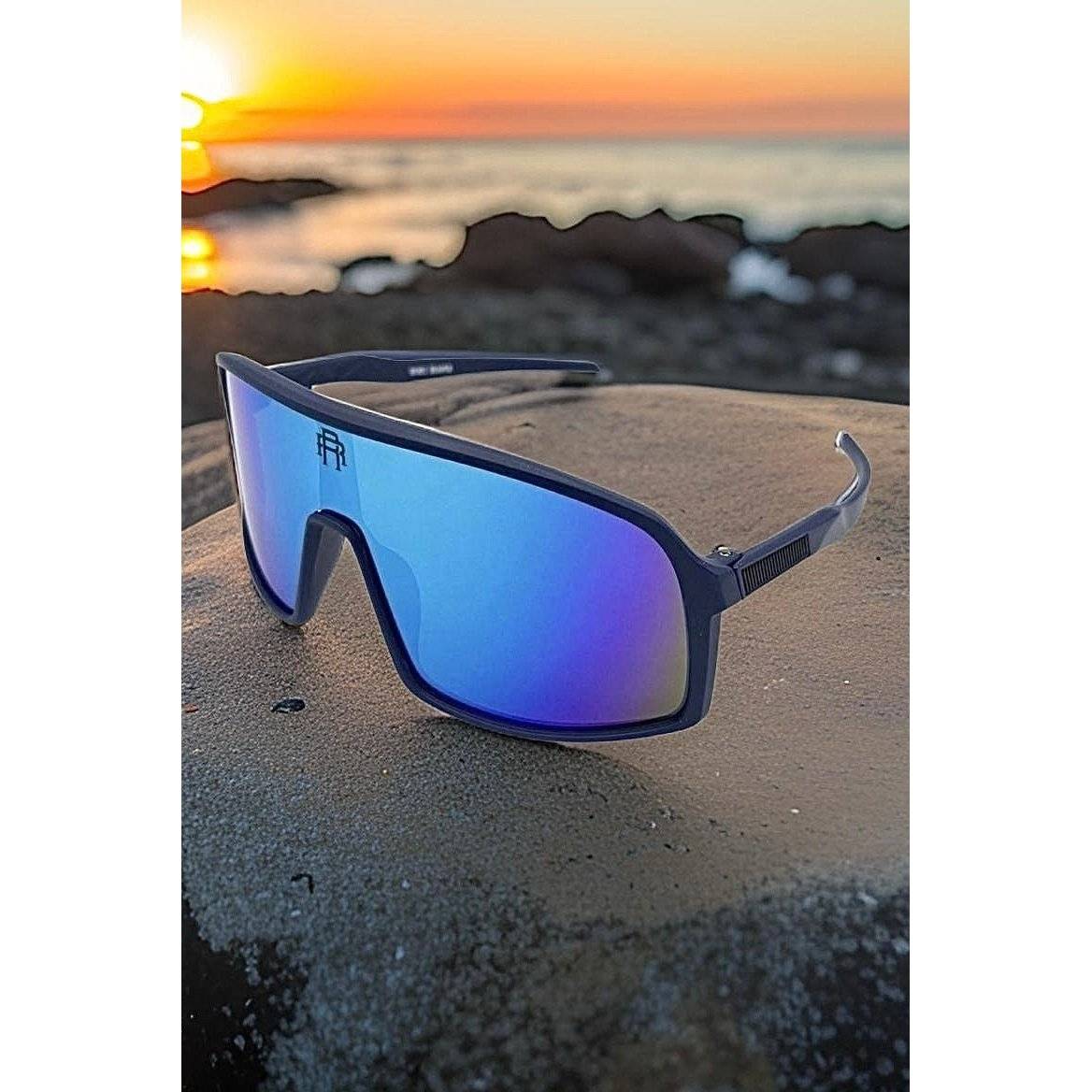 Yeti Navy Mirror Polarized Lens Sunglasses