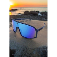 Thumbnail for Yeti Navy Mirror Polarized Lens Sunglasses
