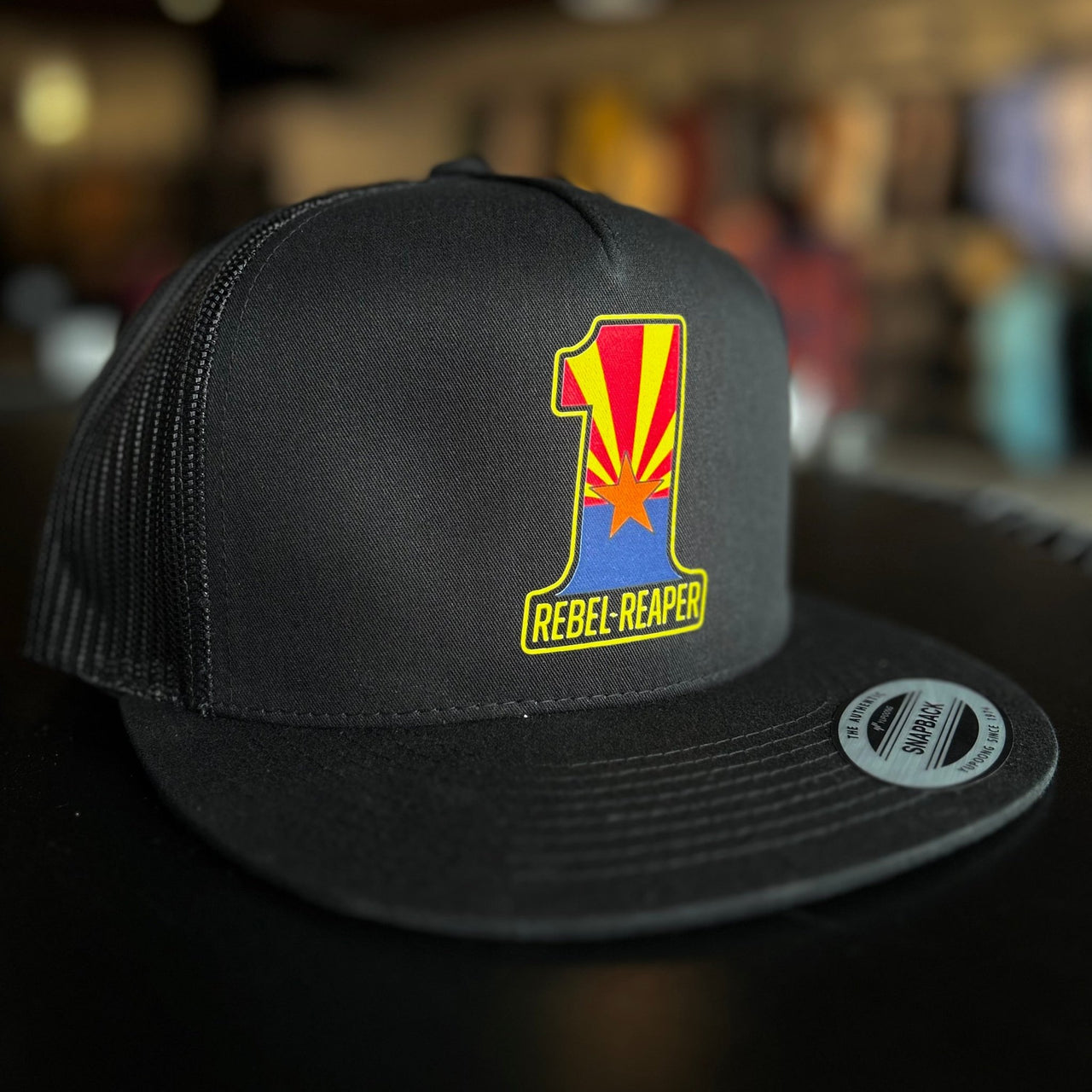 AZ #1 - Snapback Hat Black