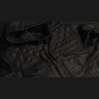 Thumbnail for Back In Black Leather Jacket
