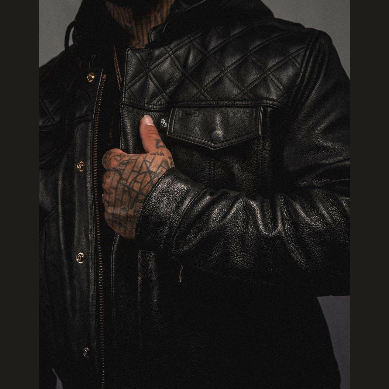 Back In Black Leather Jacket