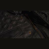 Thumbnail for Back In Black Leather Jacket
