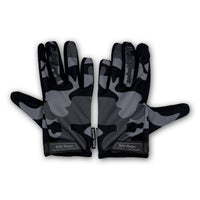 Thumbnail for Black & Grey Camo Lightweight Gloves - Rebel Reaper Clothing Company Lightweight Moto Gloves