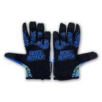Thumbnail for Blue Sunset Palms Lightweight Gloves - Rebel Reaper Clothing Company Lightweight Moto Gloves