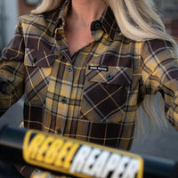 Thumbnail for Copperhead Womens Flannel - Rebel Reaper Clothing CompanyWomen's Flannel
