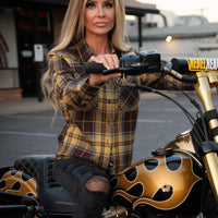 Thumbnail for Copperhead Womens Flannel - Rebel Reaper Clothing CompanyWomen's Flannel