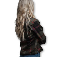 Thumbnail for Fatigue Womens Flannel - Rebel Reaper Clothing CompanyWomen's Flannel