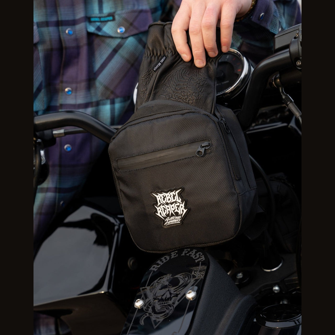 Handle Bar Bag - Waterproof Conceal Carry - Rebel Reaper Clothing CompanyHandle Bar Bag