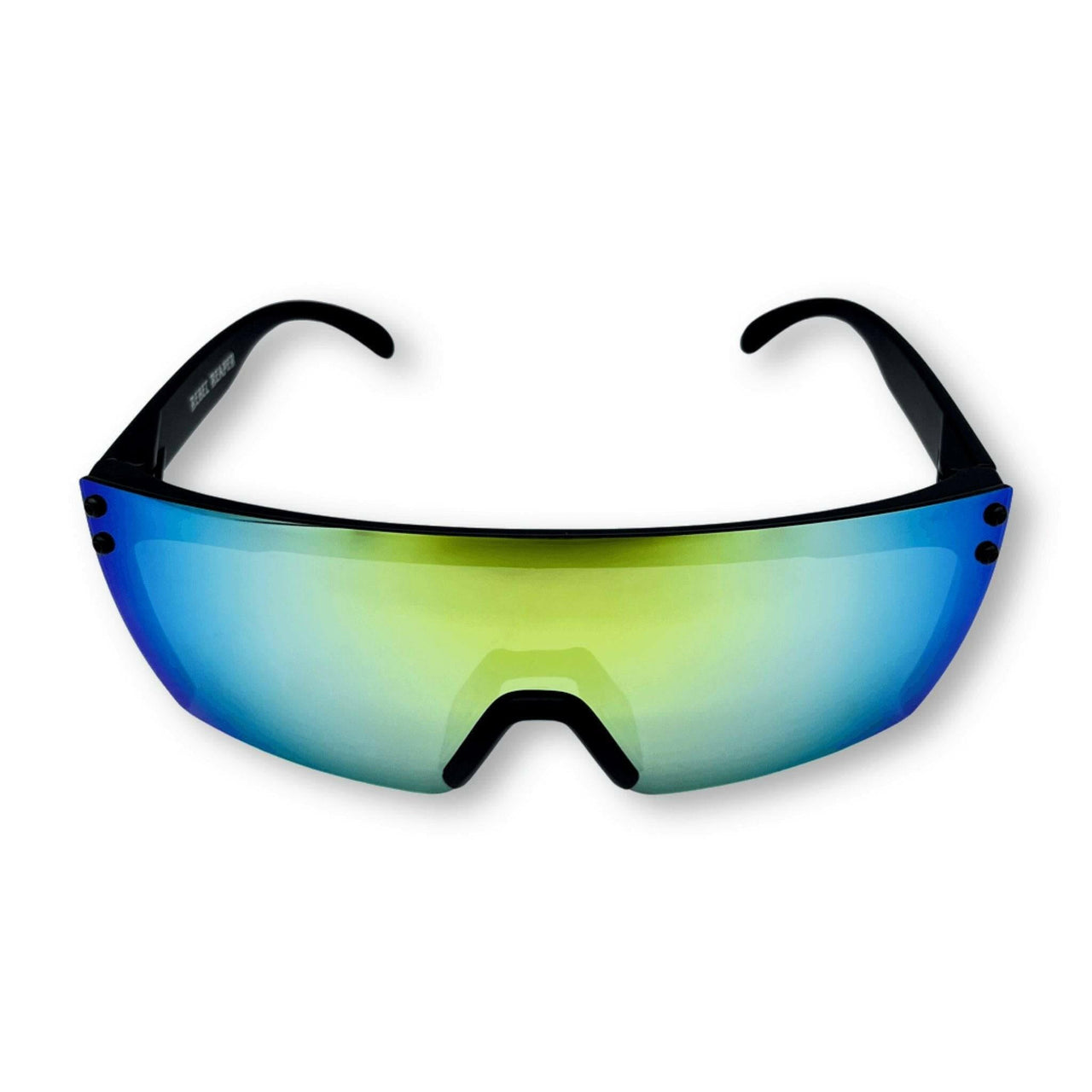 Hogans Green Mirror Polarized Lens Sunglasses