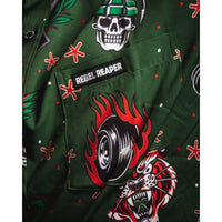 Thumbnail for Holiday Flash Mens Shirt - Rebel Reaper Clothing CompanyButton Up Shirt Men's