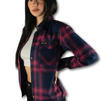 Thumbnail for hXc Womens Flannel - Rebel Reaper Clothing CompanyWomen's Flannel