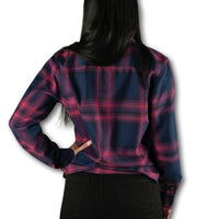 Thumbnail for hXc Womens Flannel - Rebel Reaper Clothing CompanyWomen's Flannel