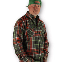 Thumbnail for Krampus Mens Flannel - Rebel Reaper Clothing CompanyMen's Flannel