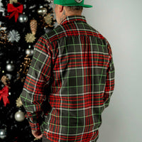 Thumbnail for Krampus Mens Flannel - Rebel Reaper Clothing CompanyMen's Flannel