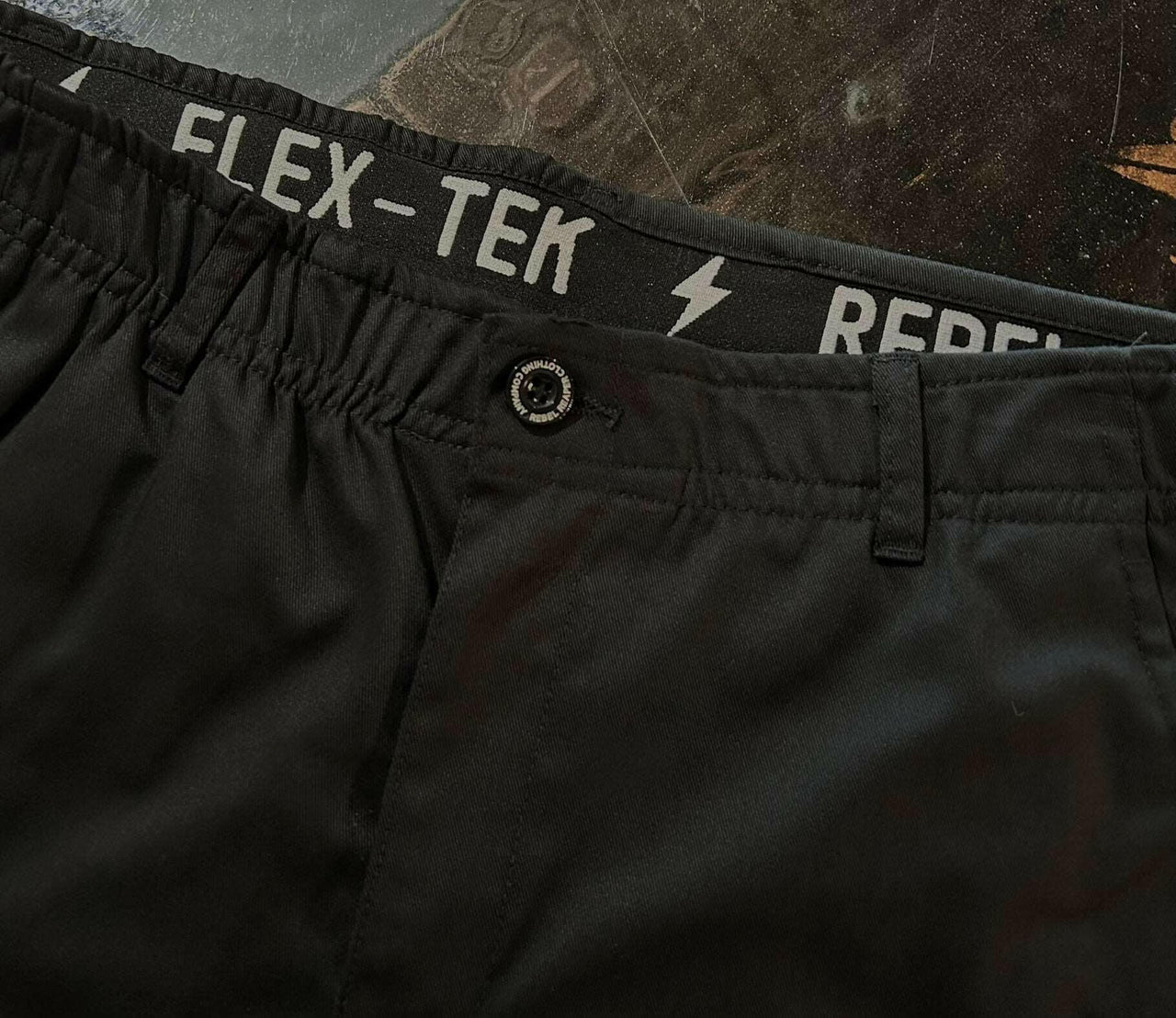 Mens Black Chino Pants - Rebel Reaper Clothing CompanyChino Pants