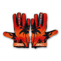 Thumbnail for Orange Sunset Palms Lightweight Gloves
