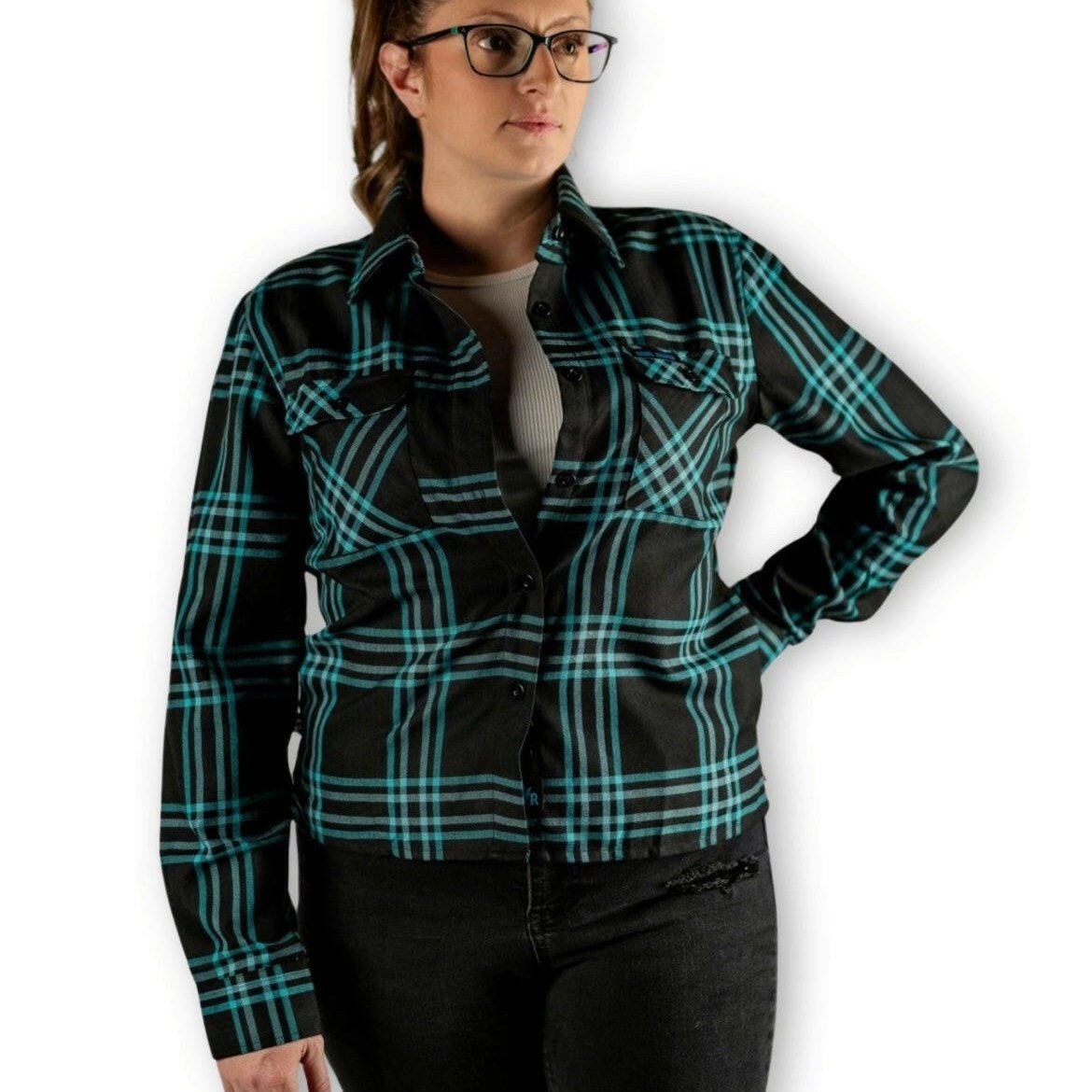 Presley Womens Flannel - Rebel Reaper Clothing CompanyWomen's Flannel