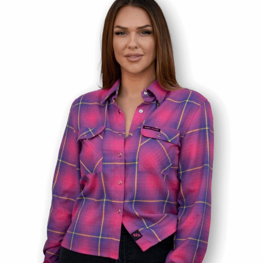 Prevail Womens Flannel - Rebel Reaper Clothing Company Women's Flannel