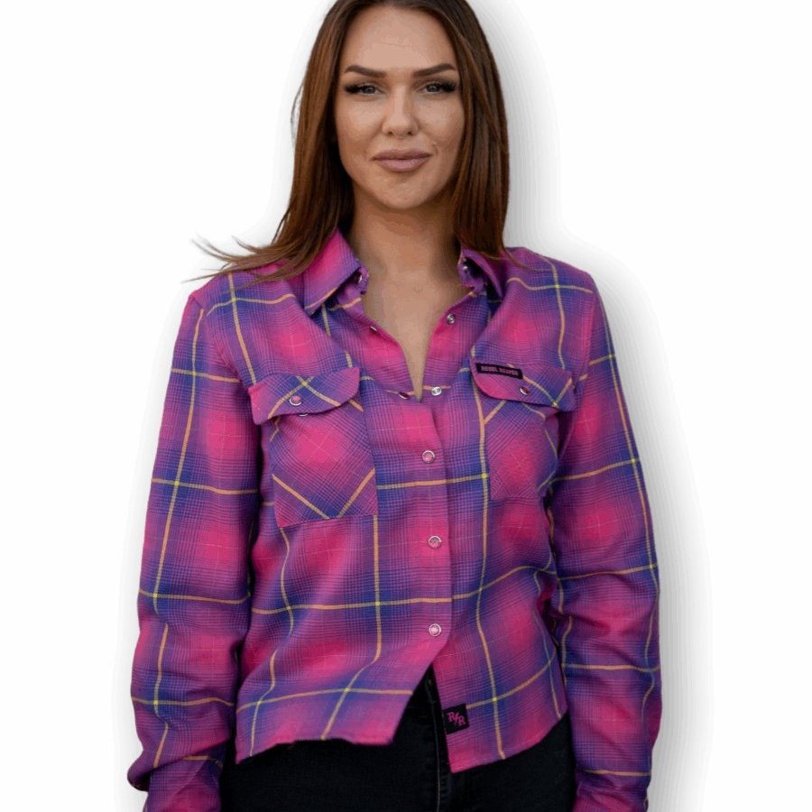 Prevail Womens Flannel - Rebel Reaper Clothing Company Women's Flannel