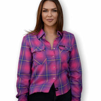 Thumbnail for Prevail Womens Flannel - Rebel Reaper Clothing Company Women's Flannel