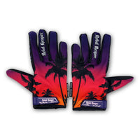Thumbnail for Purple Sunset Palms Lightweight Gloves - Rebel Reaper Clothing Company Lightweight Moto Gloves