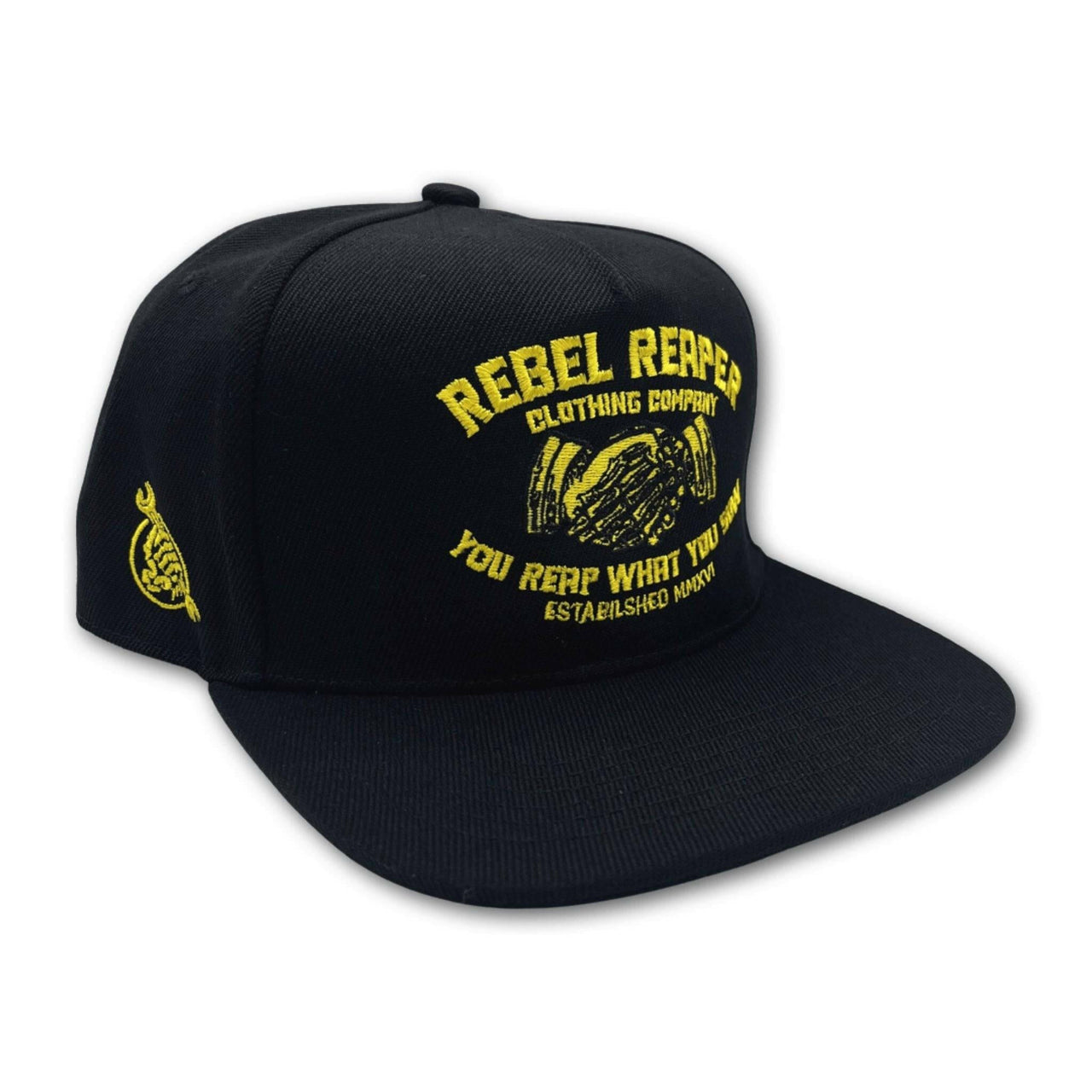 Reap What You Sow Embroidered Snapback - Rebel Reaper Clothing Company Hats - Snapback