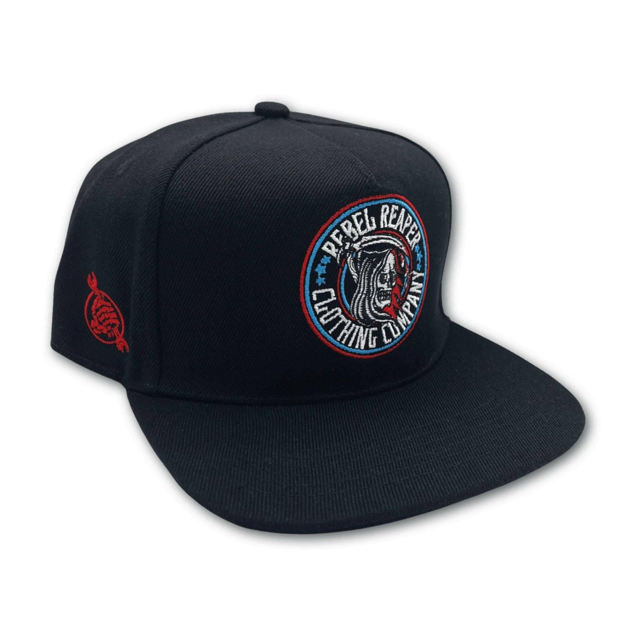 Reaper Face Embroidered Snapback