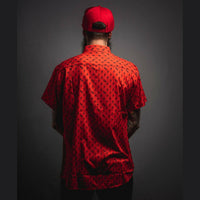 Thumbnail for Red Bolts Shirt - Rebel Reaper Clothing CompanyButton Up Shirt Men's