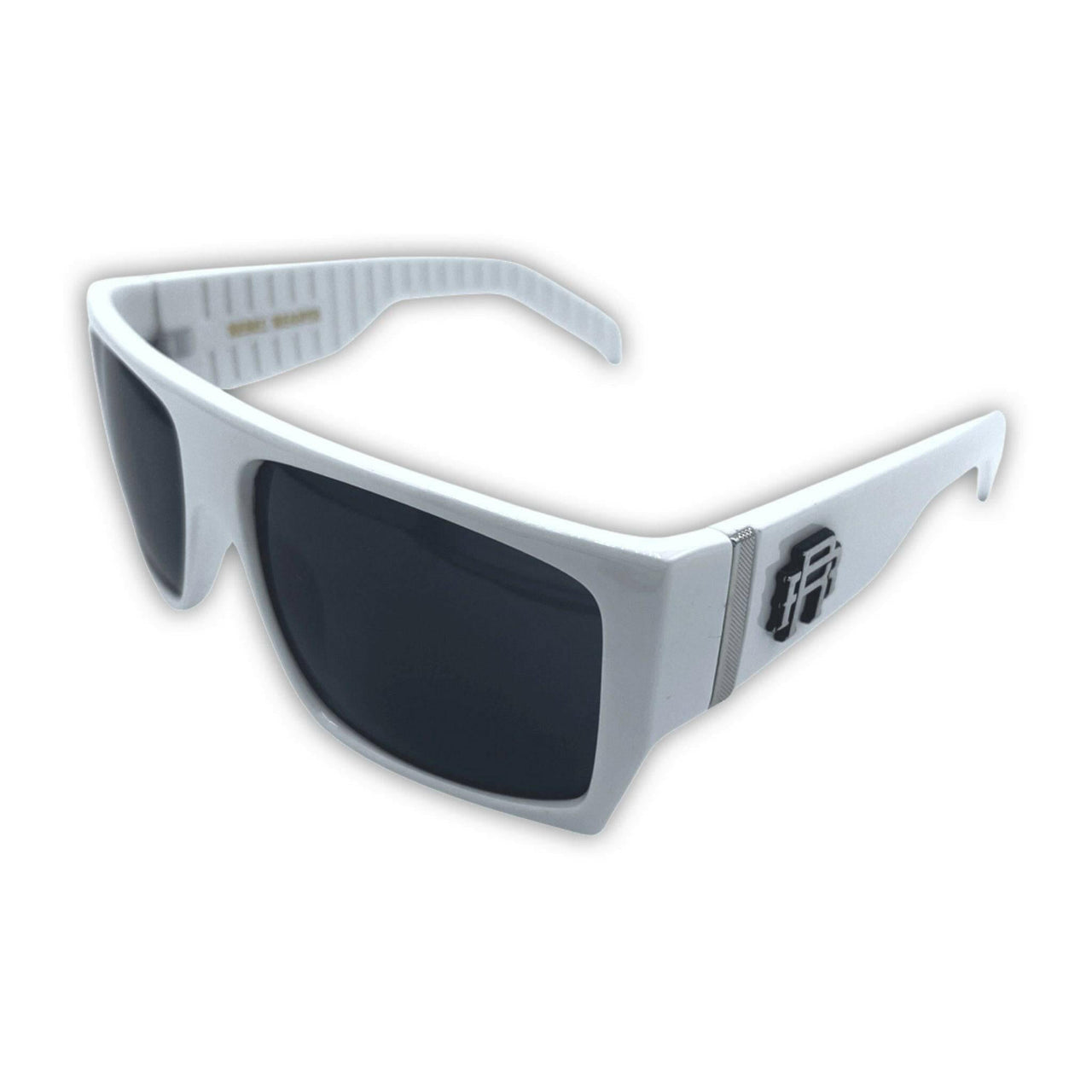 Retro White Sunglasses - Rebel Reaper Clothing Company Sunglasses