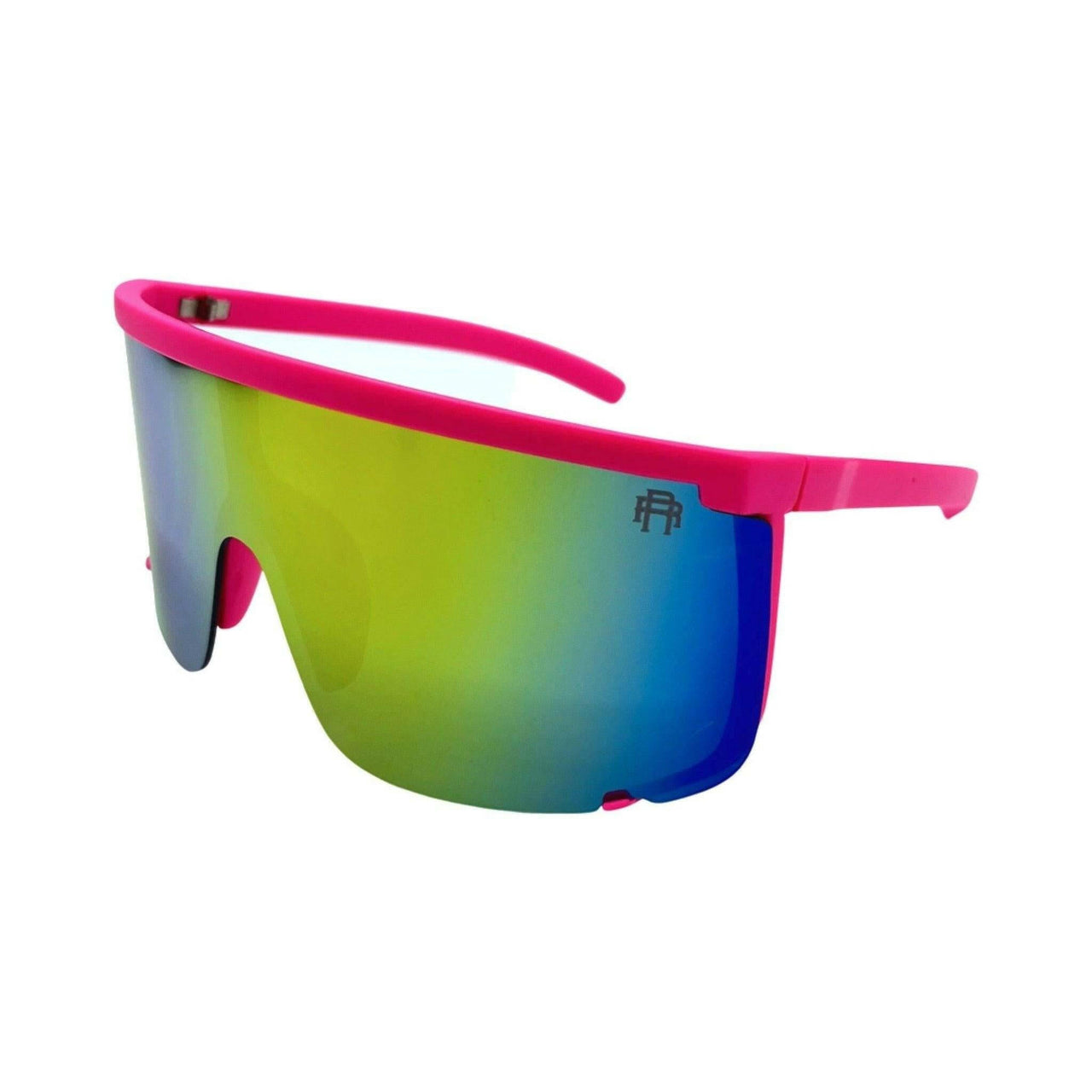 Steezy Mirrored Pink Sunglasses
