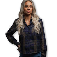Thumbnail for Theory Womens Flannel - Rebel Reaper Clothing CompanyWomen's Flannel