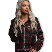 Thumbnail for Valentino Womens Flannel - Rebel Reaper Clothing CompanyWomen's Flannel