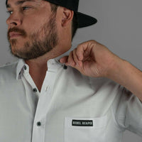 Thumbnail for Bamboo Button Up Shirt | White