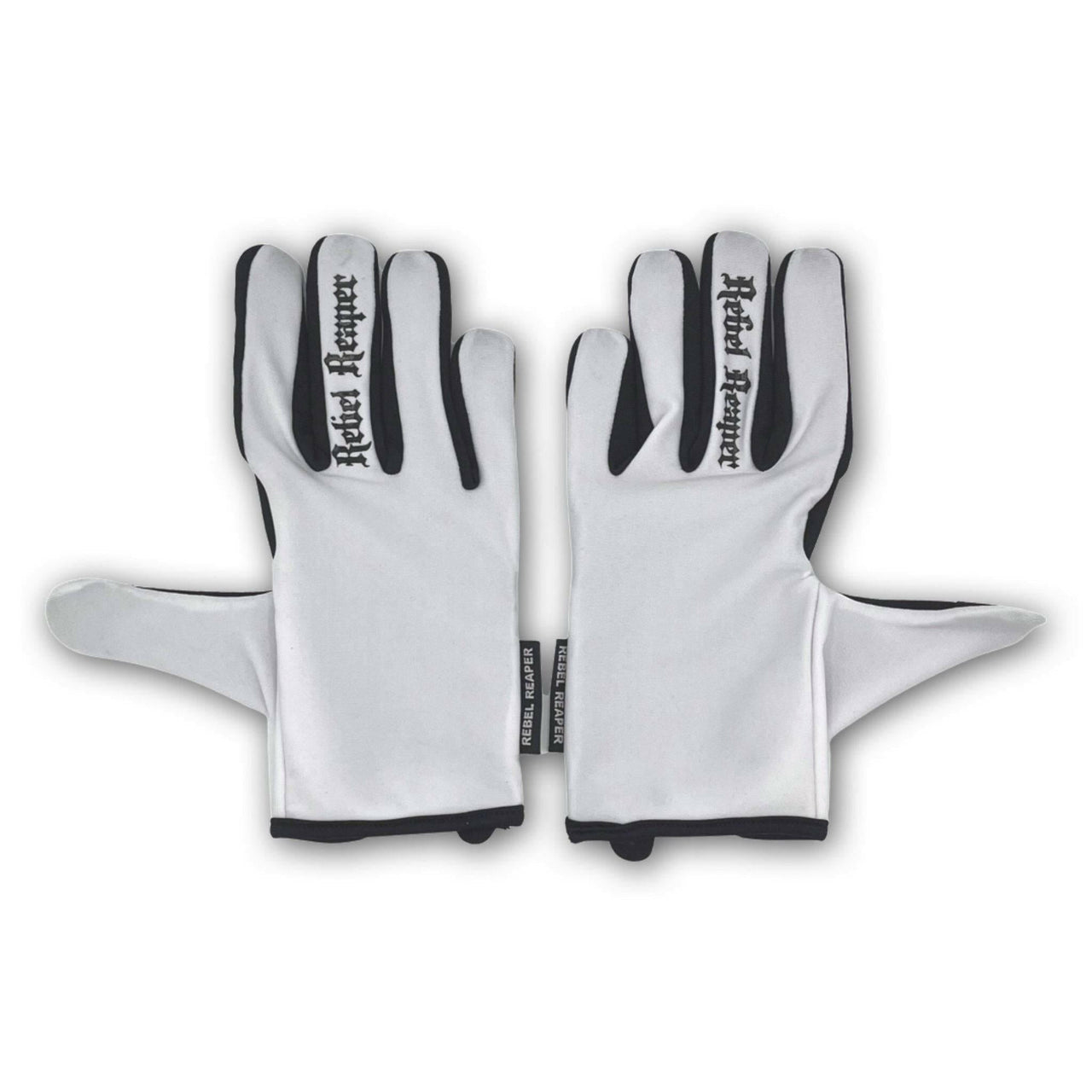 White Minimalist Lightweight Gloves
