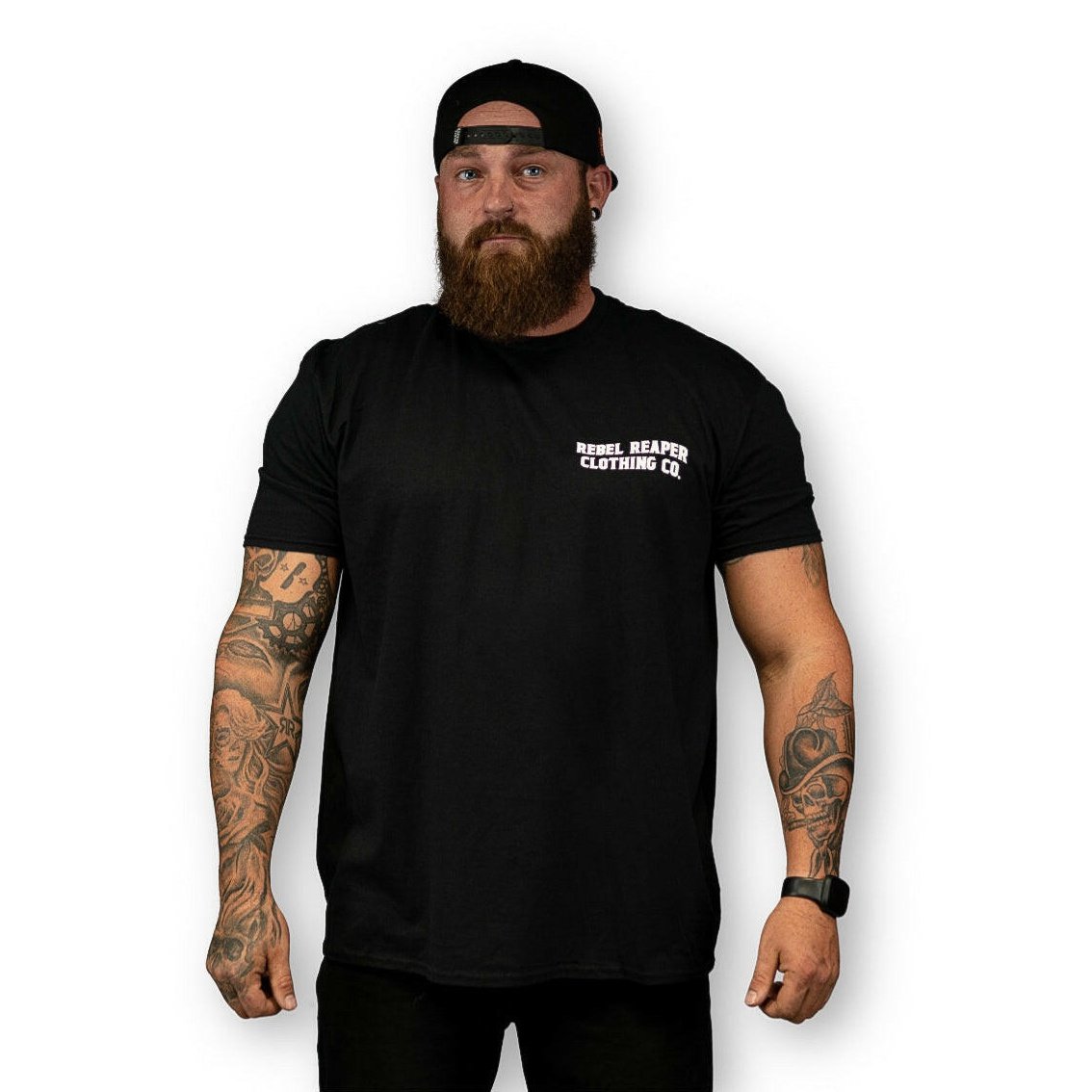 Wild One's Never Die Black T-Shirt - Rebel Reaper Clothing Company T-Shirt