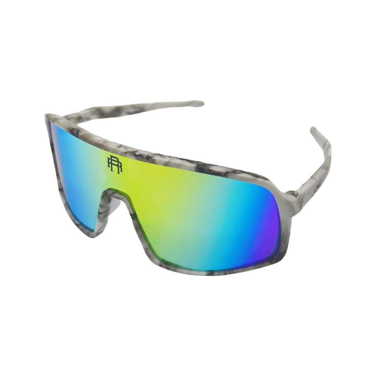 Yeti Matte Marbled White Polarized Lens Sunglasses